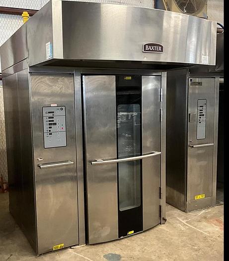 Used Baxter gas double rack oven - refurbished