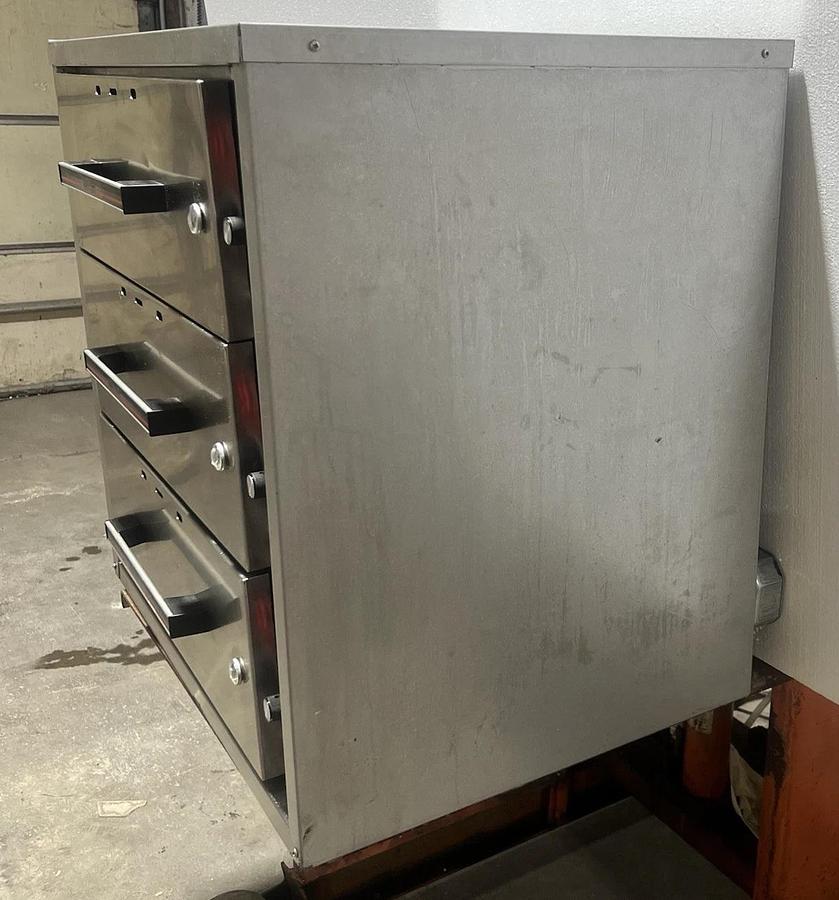 Used Wittco 3 Drawer Commercial Food Warmer – Stainless Steel – Tested New Thermosts