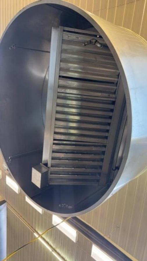 Used Mongolian grill 52 inches diameter with exhaust hood