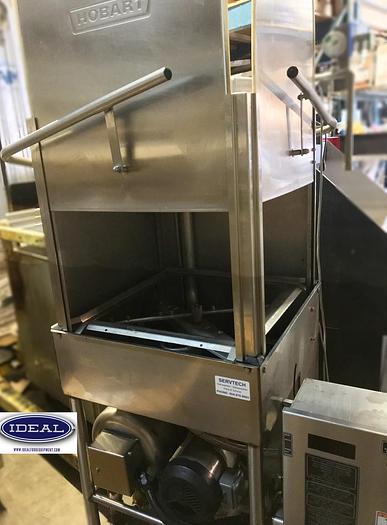 Used Hobart AM14C - Pass thru high temp dishwasher - pro rebuilt