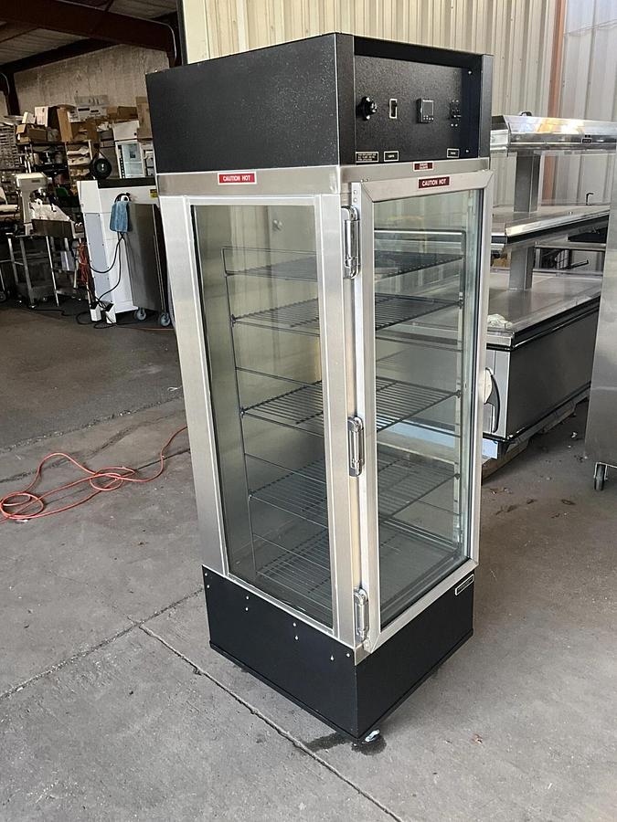 Used 2022 Custom Deli's PW5 Heated Holding Cabinet Display Merchandiser Warmer - BRAND NEW