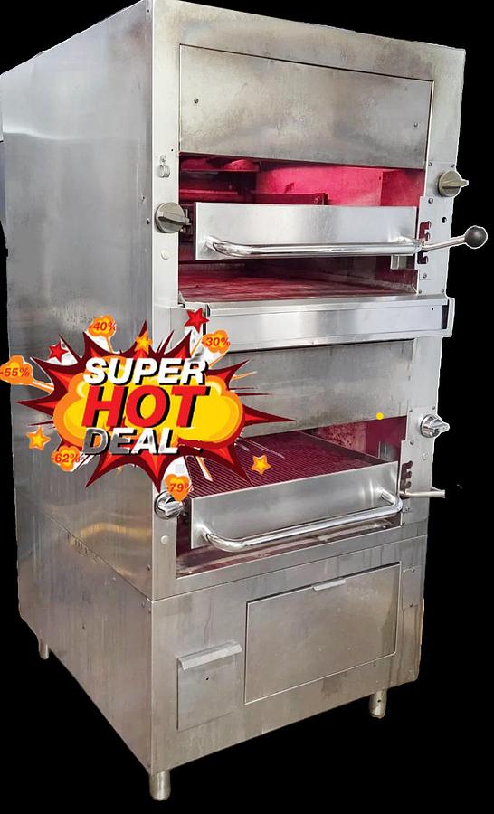 Used Southbend 234R Natural Gas Double Deck Upright Radiant Broiler - SEE VIDEO