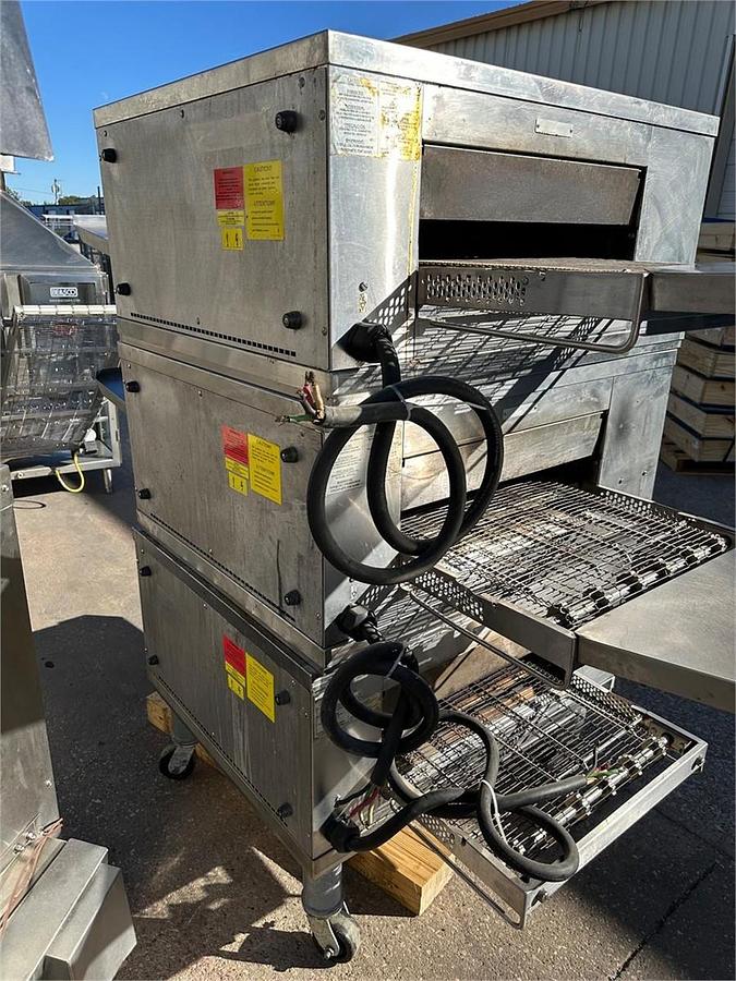 Used Middleby Marshall CTX triple stack infrared oven