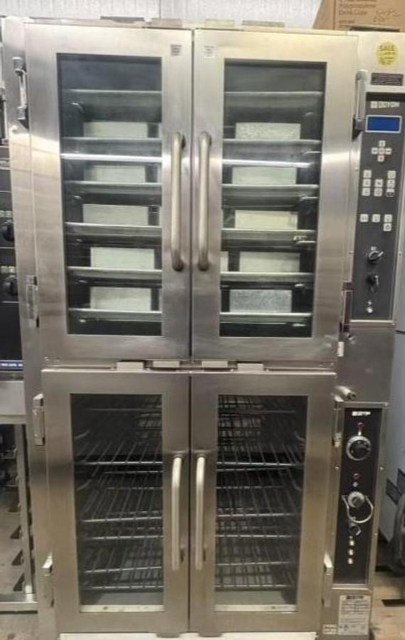 Used Doyon JAOP6SL Jet Air Double Deck Electric Oven