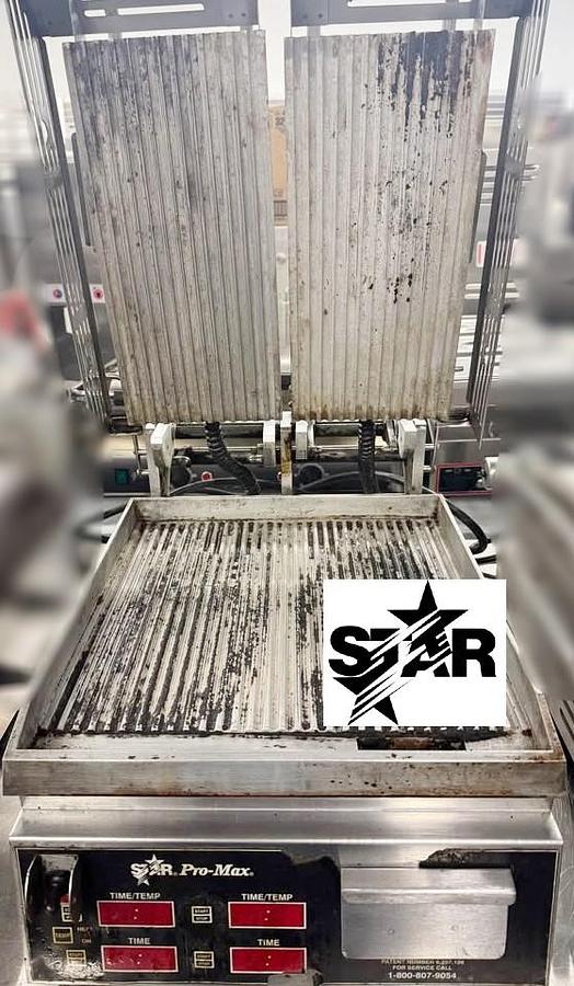 Used Starmax CG14GPTE panini grill