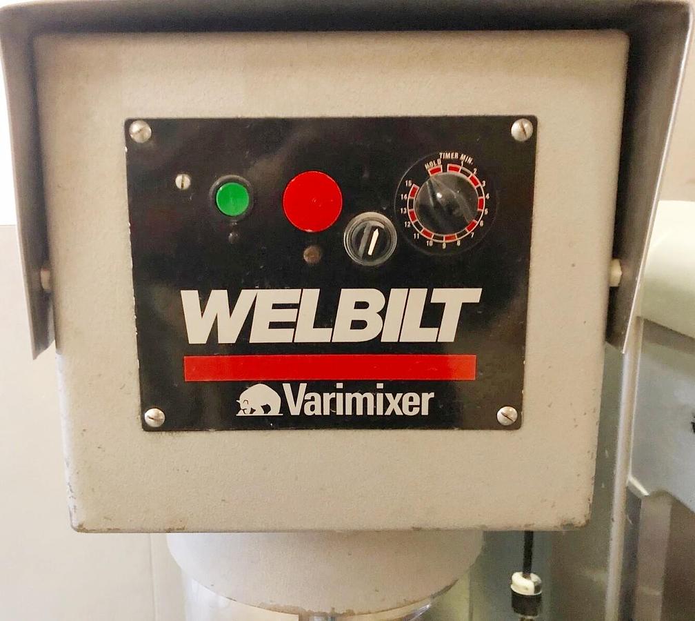Used Welbilt Varimixer W140 140 quart Commercial Bakery Mixer