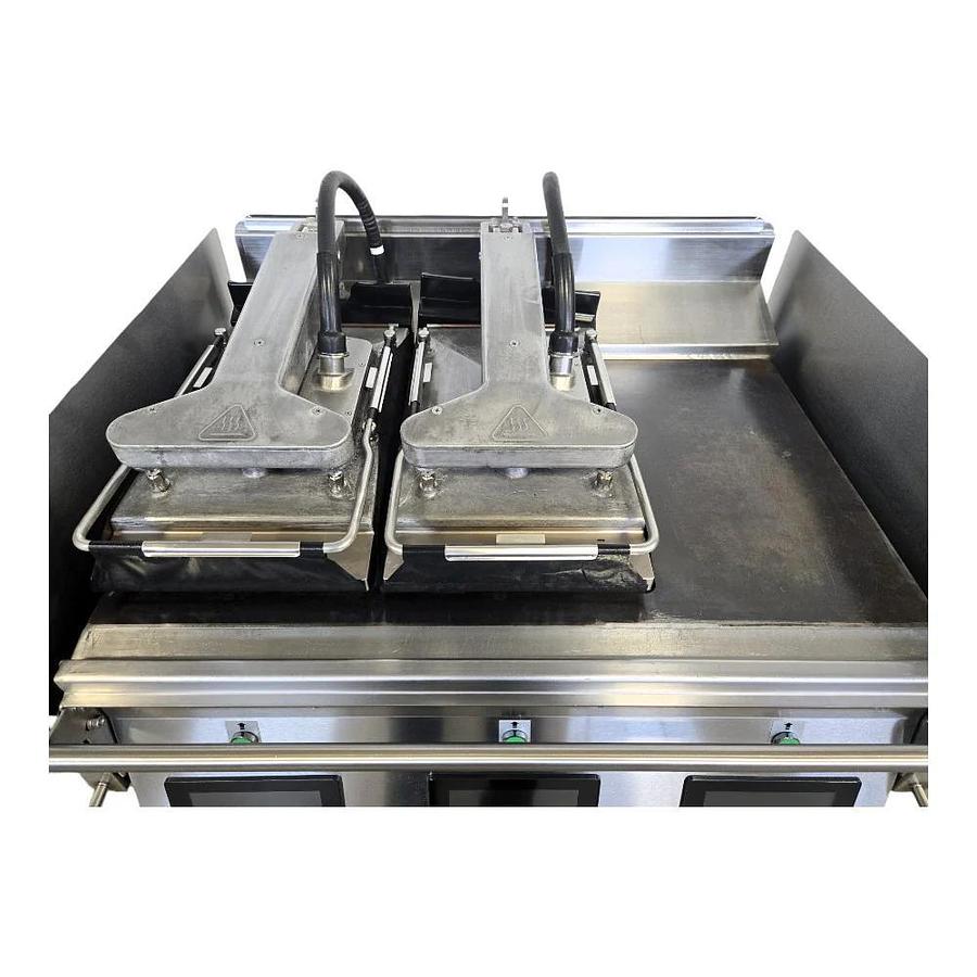 Used Garland  XPG36-2L Clamshell Griddle with Thermostatic Contols - Natural Gas-WARRANTY