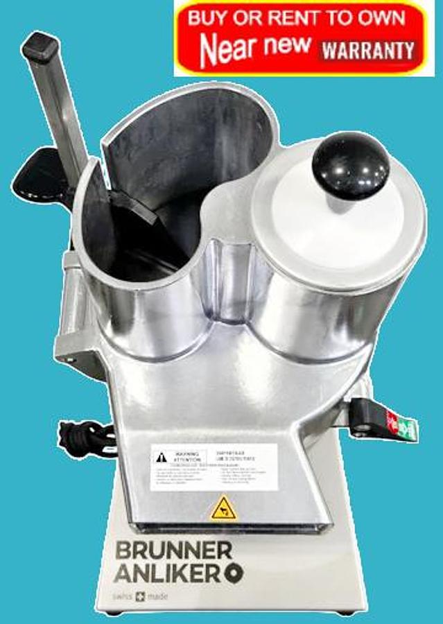 Used Brunner Anlike GSM XL Star Continuous-Feed Food Processor - 6 Blades Included