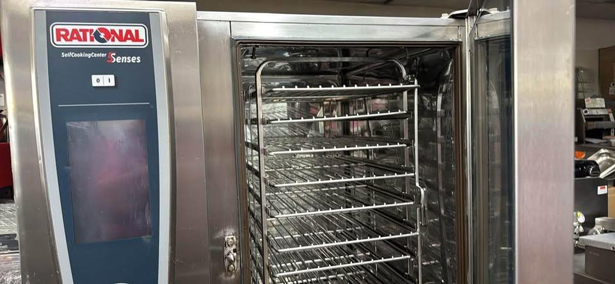 Used Rational Elctric Combi Oven  -  OPTION IS  w/ Ventless Hood Add On