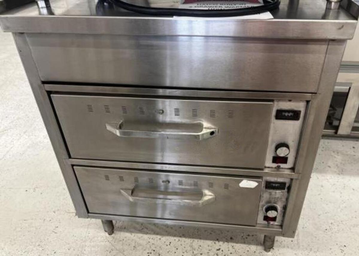 Used Hatco 2 Drawer Food Warmer - HDW-2B