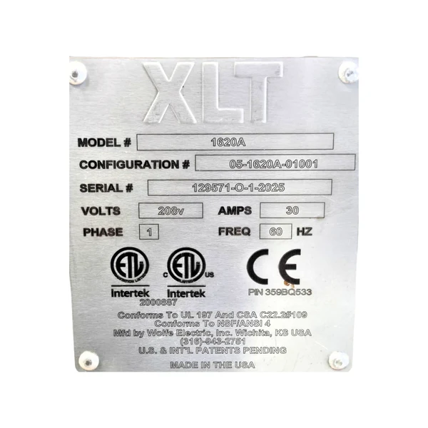 Used XTL 1620A Countertop Double Electric Conveyor Oven