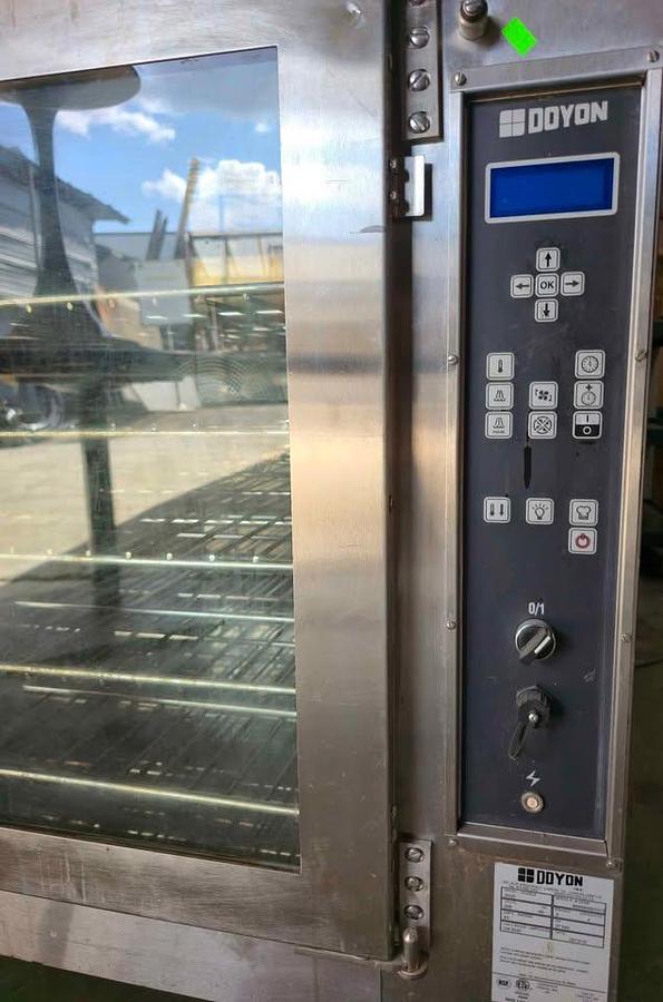 Used DOYON MODEL JA20 DOUBLE CONVECTION OVEN - PRODUCTION UNIT
