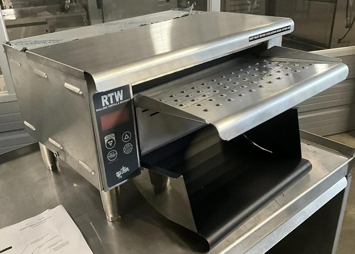 Used Star 9D-RTW14EA 14" Electric Rolling Tortilla Warmer Burrito Taco Quesadilla
