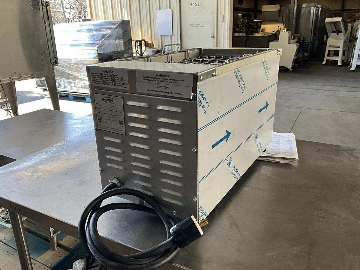 Used Imperial IRTC-32 Fryer 6 gal Electric Rethermalizer pasta cooker steamer