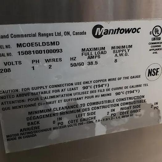 Used Garland Conviction Oven Half size - Electric