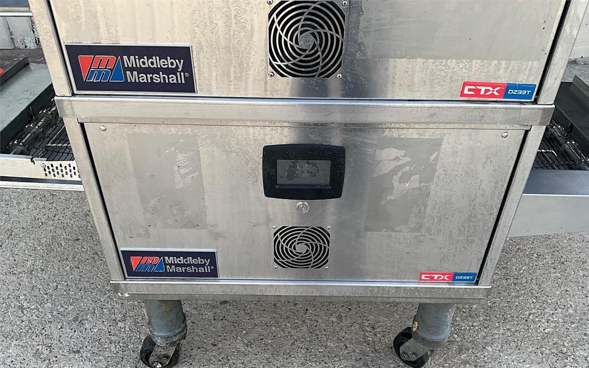 Used  CTX double stack conveyor oven