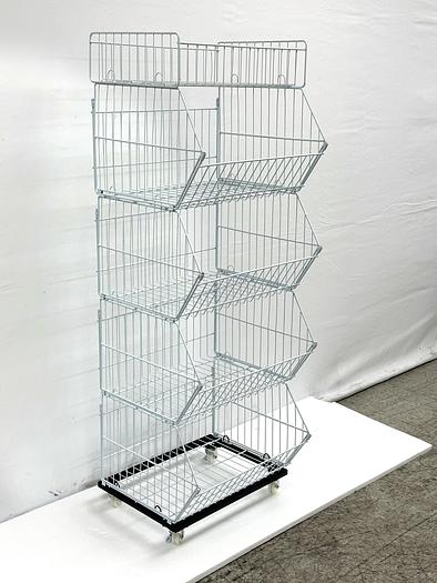 5 layer Grid Shelf Shelves Retail Display 20*19*55