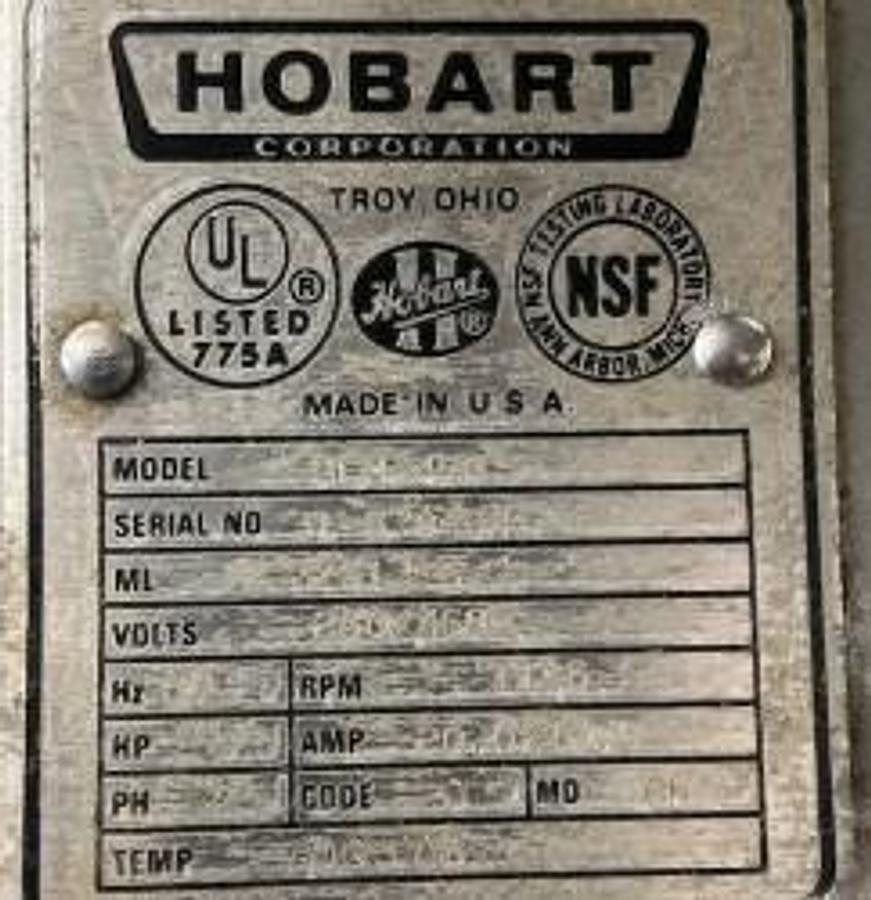 Refurbished Hobart 45 Quart Vertical Cutter Mixer HCM 450