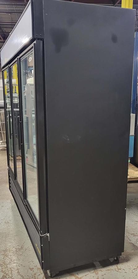 Used True GDM-72F-LD Three Glass Door Freezer