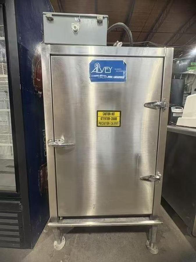 Used CRD Alvey 1024 Industrial Garbage Can Washer - like new condition