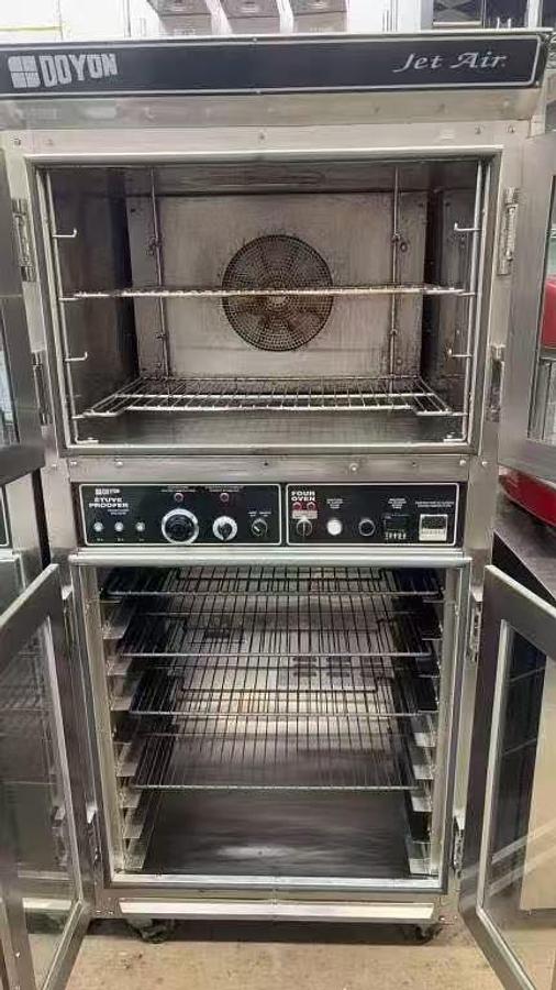 Used DOYON ELECTRIC OVEN + PROOFER Jet Air JAOP3DT