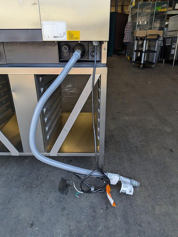 Used Rational LM100DG iCombi Pro 10 Half Size Gas Combi Oven w/Stand & Accessories - BRAND NEW CLEARANCE