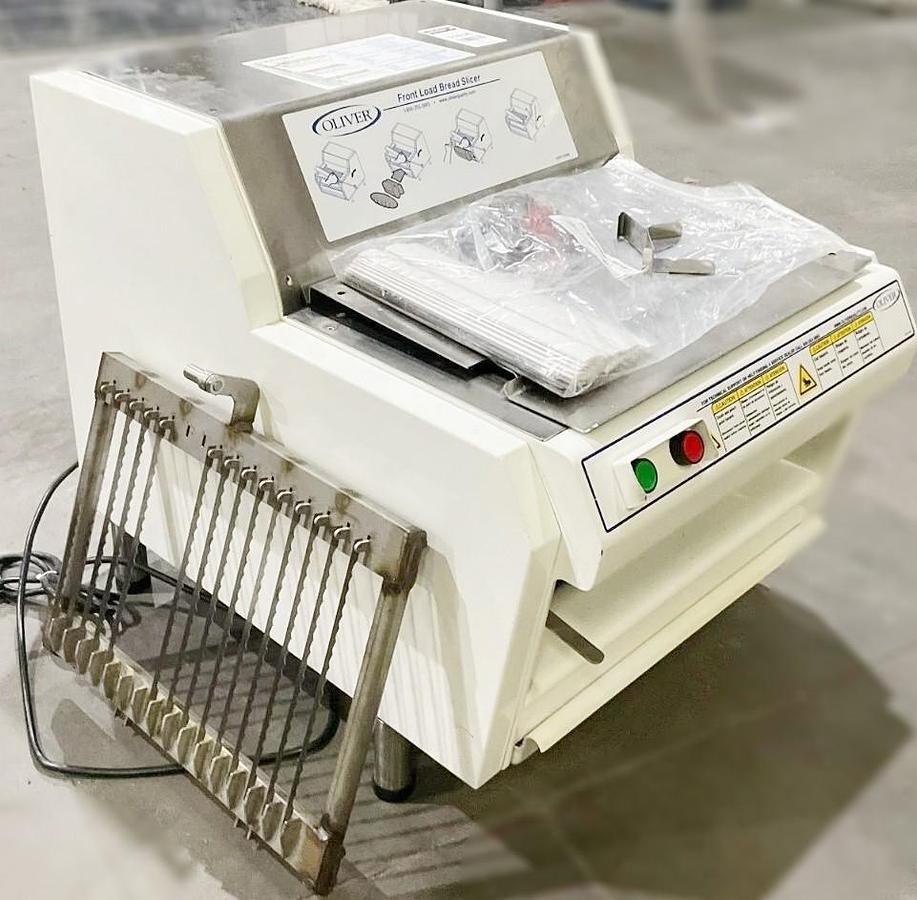 Used OLIVER FRONT LOADER BREAD SLICER MODEL 732-N