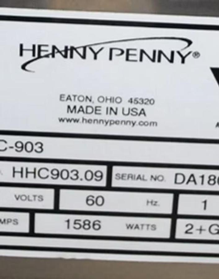 Used Henny Penny HC-903 Hot Food Holding Cabinet