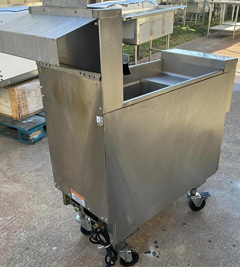 Used 2018 Pitco Fryer SSPG14 gas 14 gal pasta seafood cooker Solstice boiler