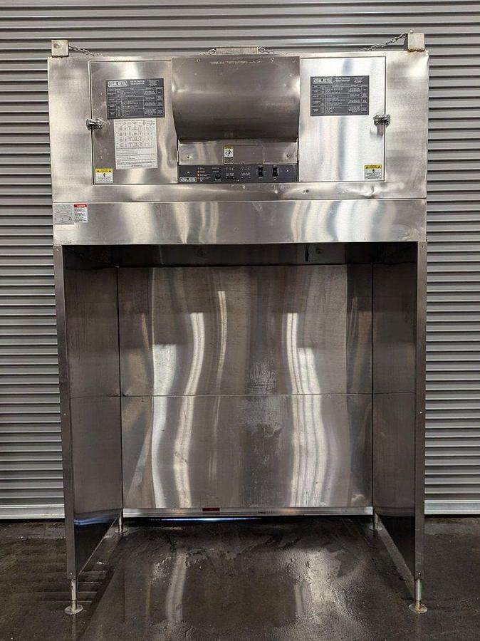 Used Giles FSH-6 72" Large Multi-Appliance Floor Stand Hood - rare used item