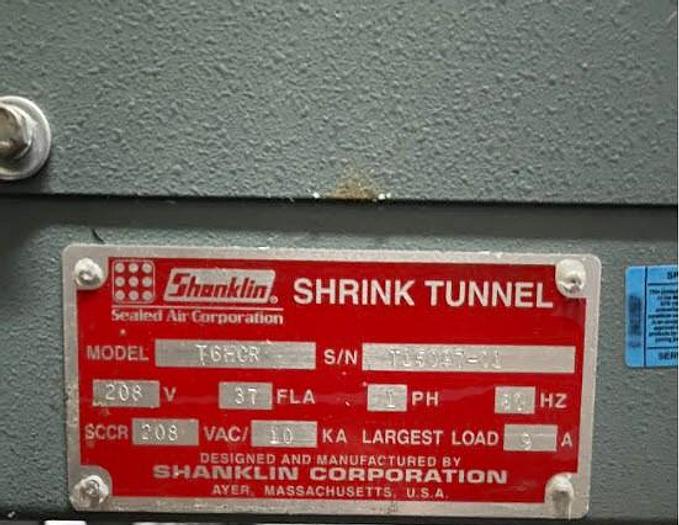 Used Shanklin heat tunnel shrink wrapper - with L Bar Sealer - Reduced to clear -