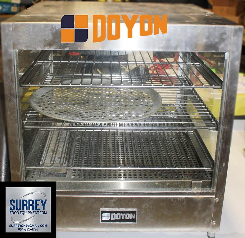 Used DOYON DRP3 COUNTERTOP HEATED DISPLAY CASE