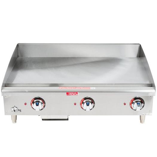 36' Star Max electric flat top gill