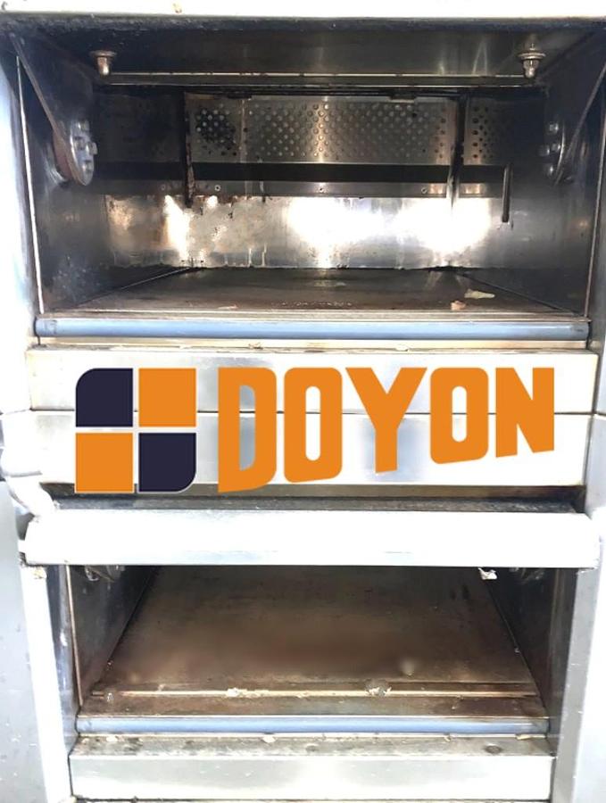 Used Doyon 2 deck stone deck Artisan Ovens - steam injection - Electric