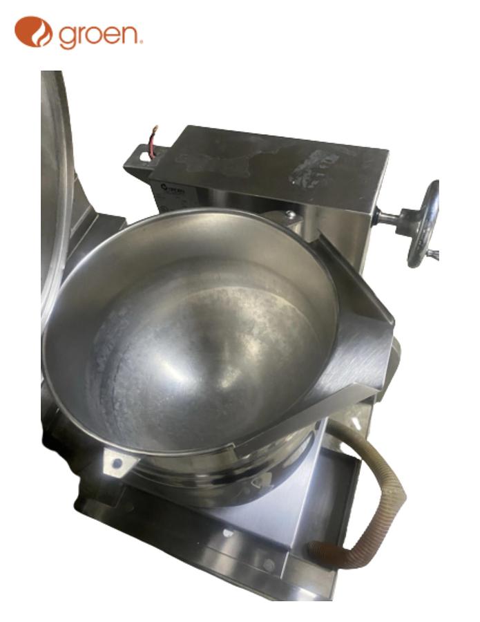 Used Groen TDBO-20 20 Qt Manual Tilt Tilting Skillet Braising Pan