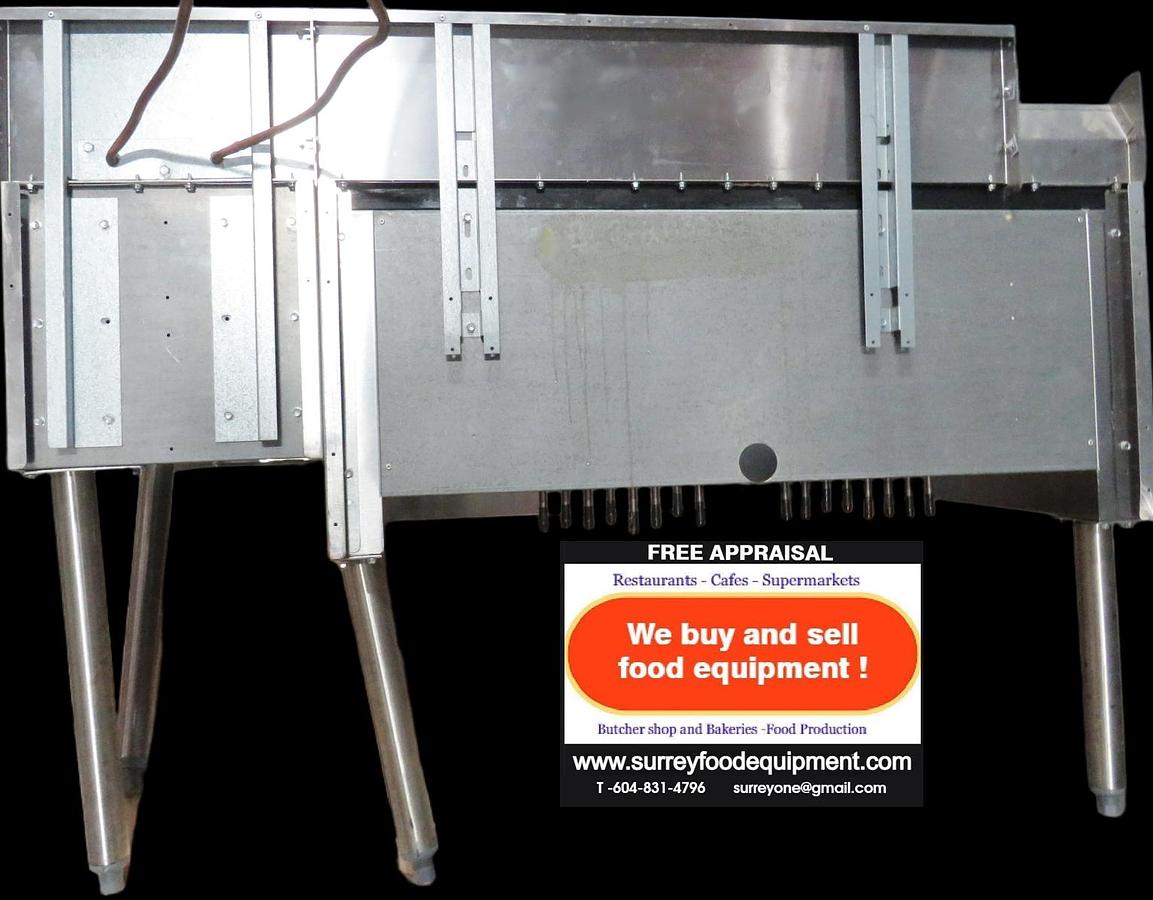 Used Bar sinkwith ice well and speed rail