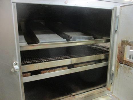 Used Lincoln 1040 Double Gas Conveyor Pizza Ovens