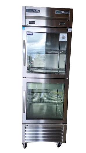 Refurbished True T-23DT-G-HC~FGD01 One Section Commercial Combo Refrigerator Freezer -BUY OR RENT $17.18 PER DAY