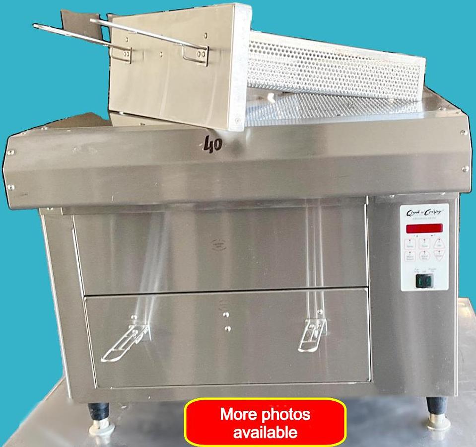 Used QNC Quik n crispy air fryer - LIKE NEW -VENTLESS