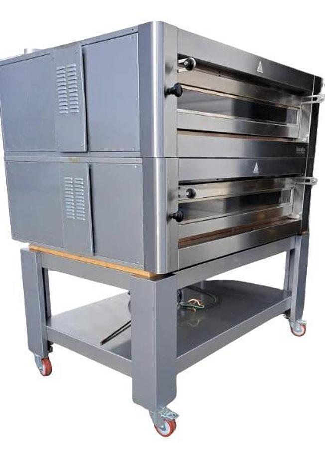 Used Italiana DN635L/2D Double Deck Oven