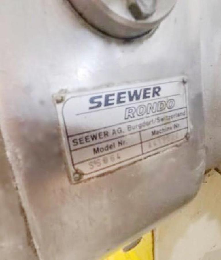 Used Seewer Rondo Dough Sheeter SSO64
