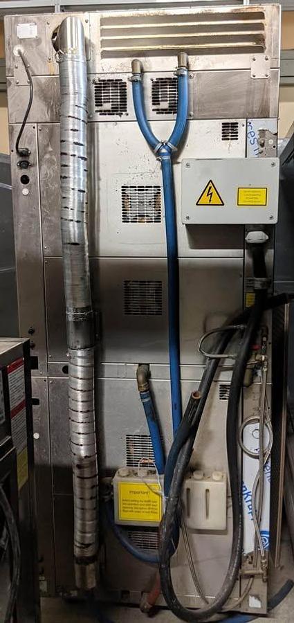 Used Miwe Aero E+ Steam Convection Oven with Hood Vent