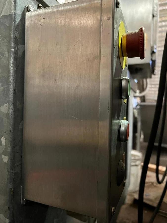 Used BUTCHER BOY #AA1100, 75 HP MEAT GRINDER, ALL REBUILT - hopper holds 1100 lbs