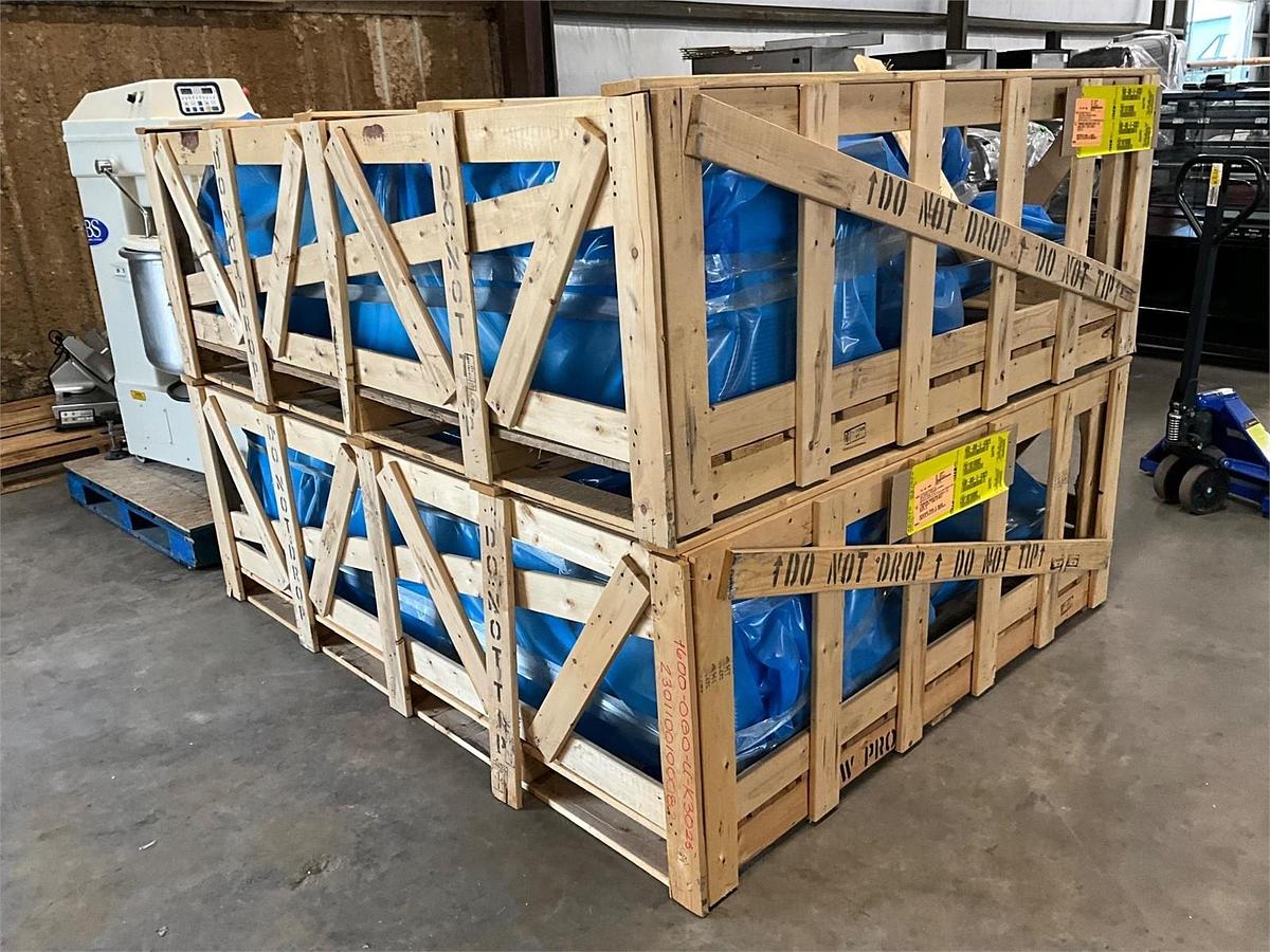 Used 2 stack Lincoln Impinger gas 1600 conveyor oven - NEAR NEW CONDITION