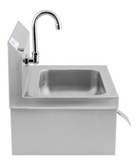 7" x 15" Hands Free Hand Sink with Knee Operated Valve