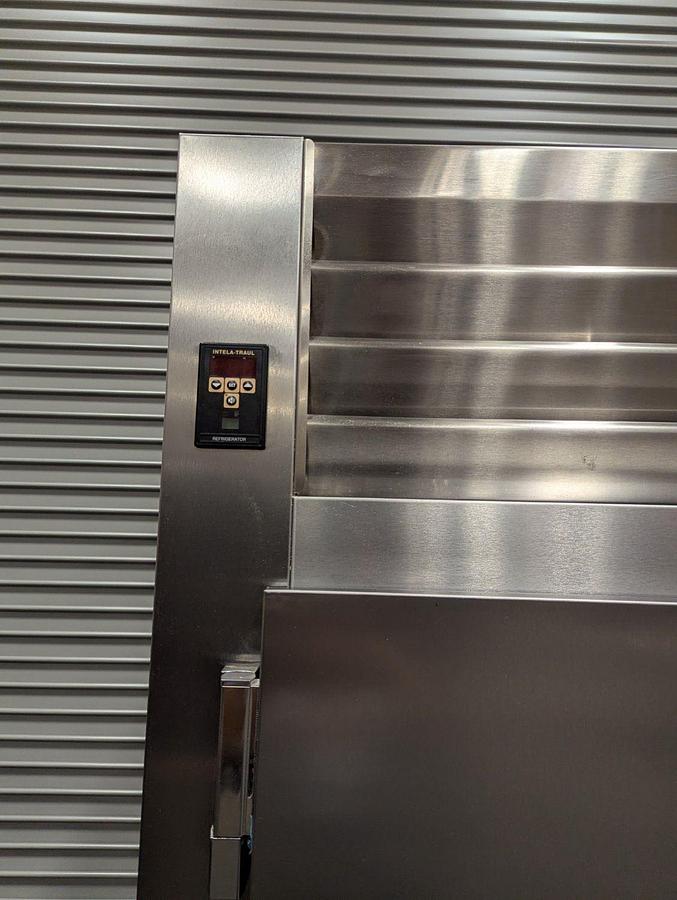Used Traulsen AHT232WUT-HHS Spec-Line 58" 2-Section Stainless Cooler W/4 Doors - 2 available