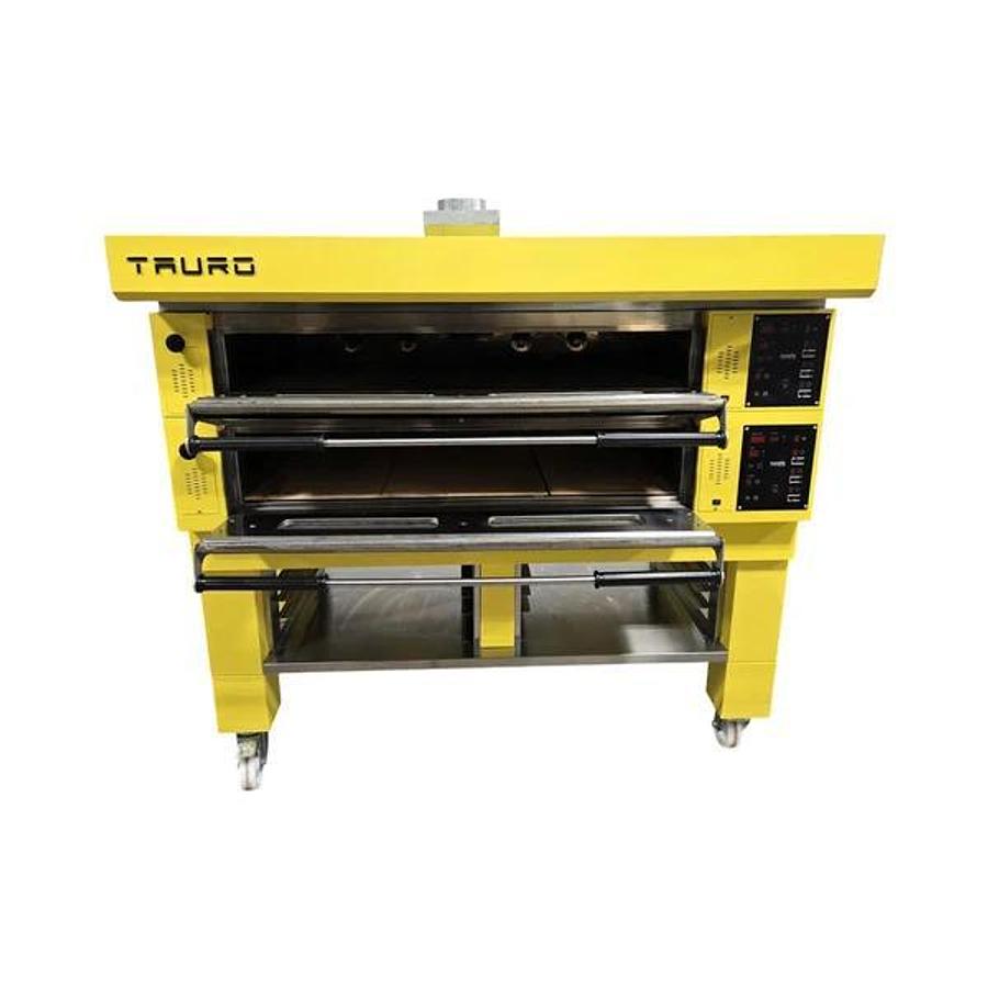Used Tauro T7 HY Double Deck Pizza Oven Asset number: 144716