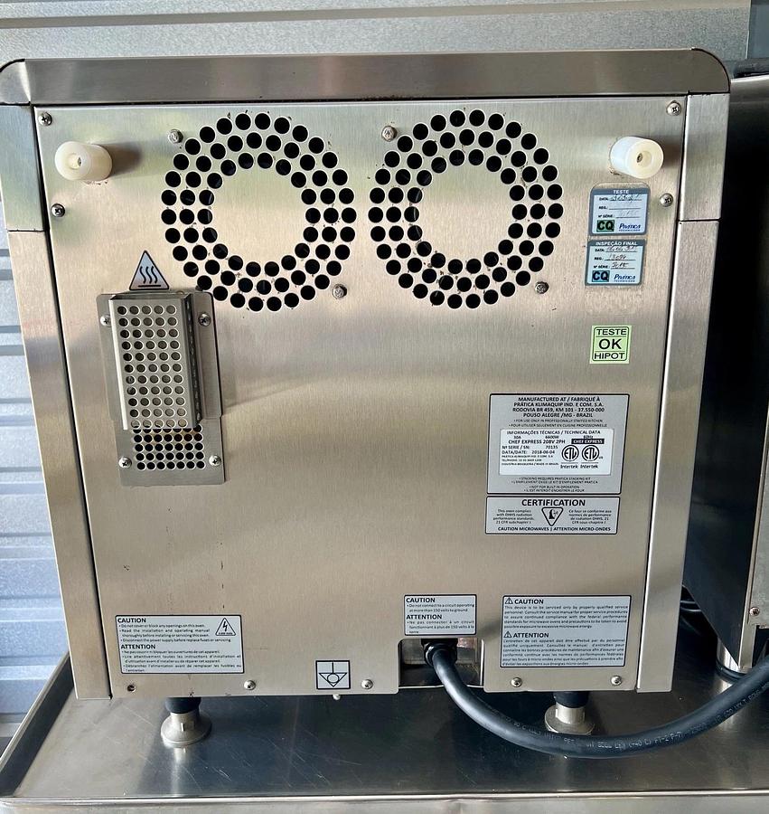 Used 2018 MTI MultiChef XL Combination Rapid Cook Oven - Ventless