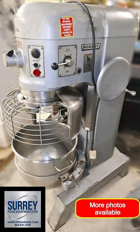 Used Hobart 60 Qt Pizza Dough Mixer P-660