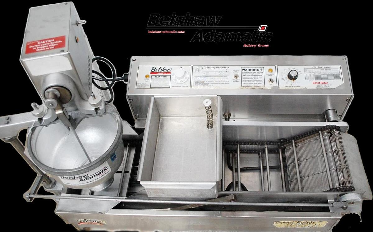Used Belshaw Mark 2 Cake Donut Robot Automatic Conveyor Fryer w/ Dropper MK II